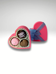3D Printed Heart Chocolate Box Clicker β Fidget Desk Toy