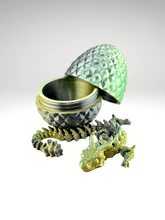 Dragon Egg + Green Titan Combo ( Green, Black and Gold gradient )