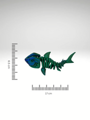 A-3D-printed-shark-skeleton-figurine-with-intricate-details-and-a-sleek-realistic-design.