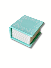 3D Printed Chocolate Book Box Clicker – Bonbon Chocolate Clicker Set in Decorative Book – close-up | Dubai 3D Printing
