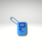 3D Printed Retro Console Clicker – Y2K-Inspired Fidget Keychain in 3 Colors