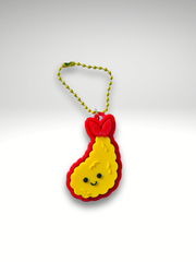 3D Printed Japanese Food Clicker Keychains – Tempura, Sushi, Onigiri & Collector Bundle – side view | Dubai 3D Printing