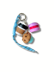 3D Printed Café Clicker Collection – Coffee, Muffin & Macaron Fidget Keychains + Combo – side view | Dubai 3D Printing