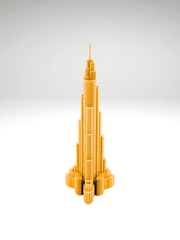burj-khalifa-home-decor-in-golden-yellow