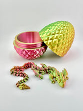 Flexi Mystic Dragon and Dragon Egg Combo | Green-Gold-Fuchsia gradient
