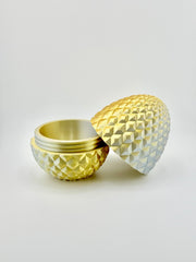 Dragon Egg- Gold-Silver Gradient