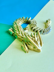 Glitter Gaze Flexi Mystic Dragon 3D-Printed