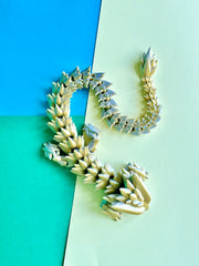 Glitter Gaze Flexi Mystic Dragon 3D-Printed