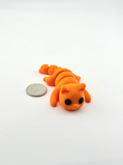 3D Printed Mini Flexi Animals - Articulated figures in various colors for collectors and kids