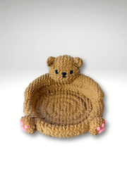 3D Printed Knitted Bear Coaster & Catchall Tray | Dubai 3D Printing