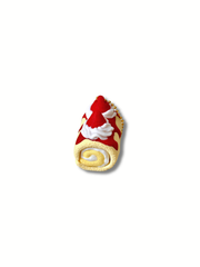 3D Printed Swiss Roll Cake Clicker Keychains – Carrot Cake, Strawberry Cream & Chocolate – detail view | Dubai 3D Printing