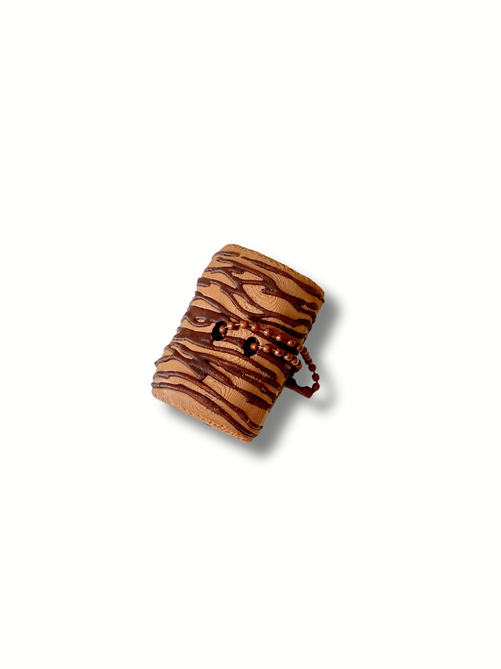3D Printed Swiss Roll Cake Clicker Keychains – Carrot Cake, Strawberry Cream & Chocolate – view 8 | Dubai 3D Printing