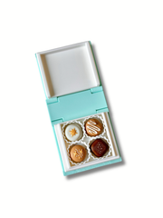 3D Printed Chocolate Book Box Clicker – Bonbon Chocolate Clicker Set in Decorative Book | Dubai 3D Printing