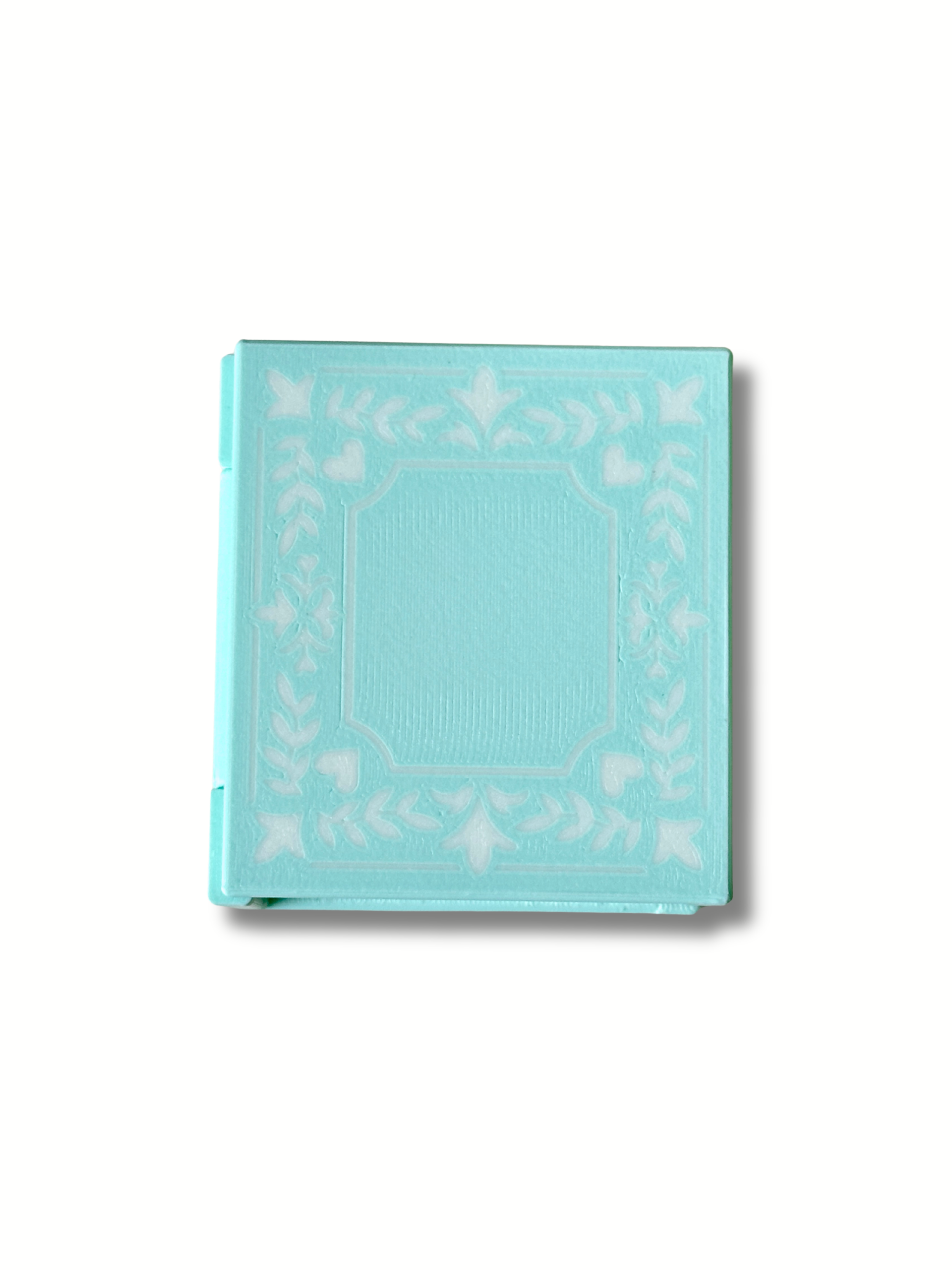 3D Printed Chocolate Book Box Clicker – Bonbon Chocolate Clicker Set in Decorative Book – side view | Dubai 3D Printing