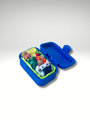 Bento Box Clicker – 3D Printed Japanese Lunch Fidget Toy (Pink or Red, 3 Clickers Inside)