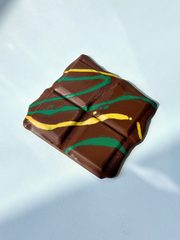 3D Printed Dubai Chocolate Coaster-Square Drink Coaster