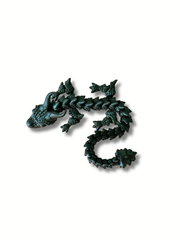 3D Printed Galaxy Titan Dragon & Egg – Articulated Dragon with Twist-Open Egg | Deep – detail view | Dubai 3D Printing