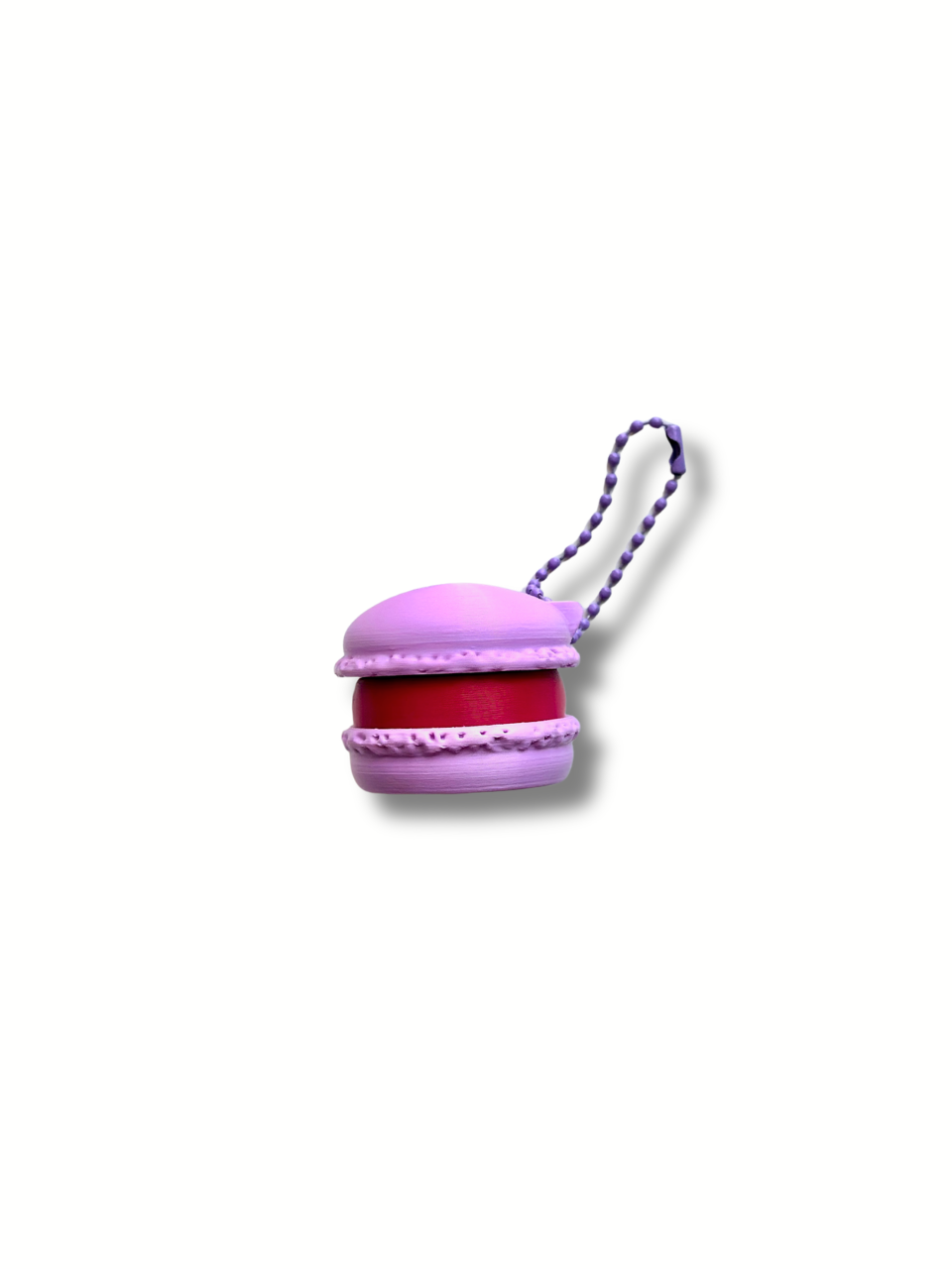 3D Printed Café Clicker Collection – Coffee, Muffin & Macaron Fidget Keychains + Combo – angle view | Dubai 3D Printing