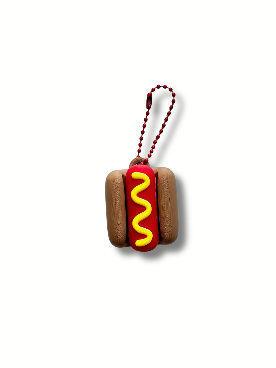 3D Printed Fast Food Clicker Collection – Burger, Fries, Hotdog & Soda Fidget Keychains + – angle view | Dubai 3D Printing