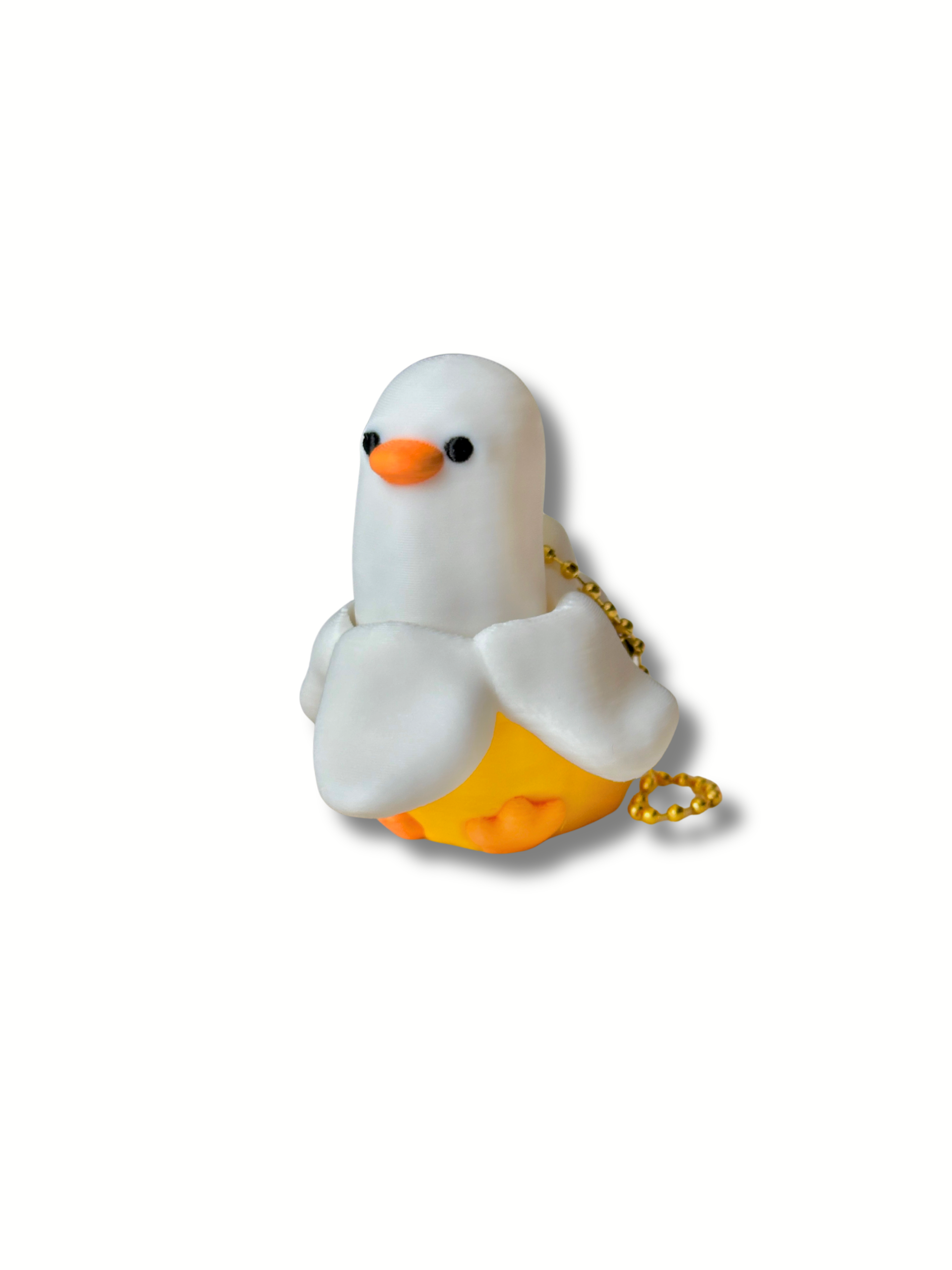 3D Printed Banana Duck Clicker Fidget Keychain – Banana Duck Meme Clicker | Mechanical | Dubai 3D Printing