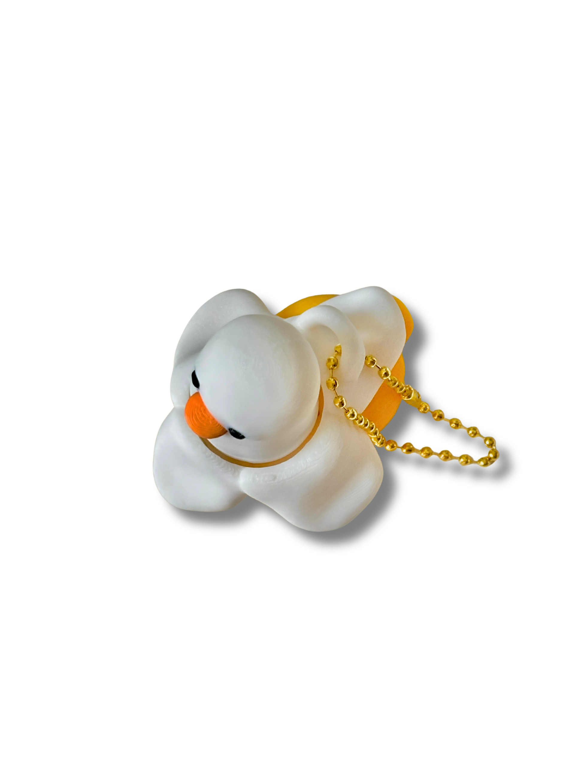3D Printed Banana Duck Clicker Fidget Keychain – Banana Duck Meme Clicker | Mechanical – side view | Dubai 3D Printing