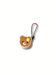 3D Printed Mini Pancake Clicker Keychains – Classic, Bear Butter & Berries & Cream Fidget – side view | Dubai 3D Printing