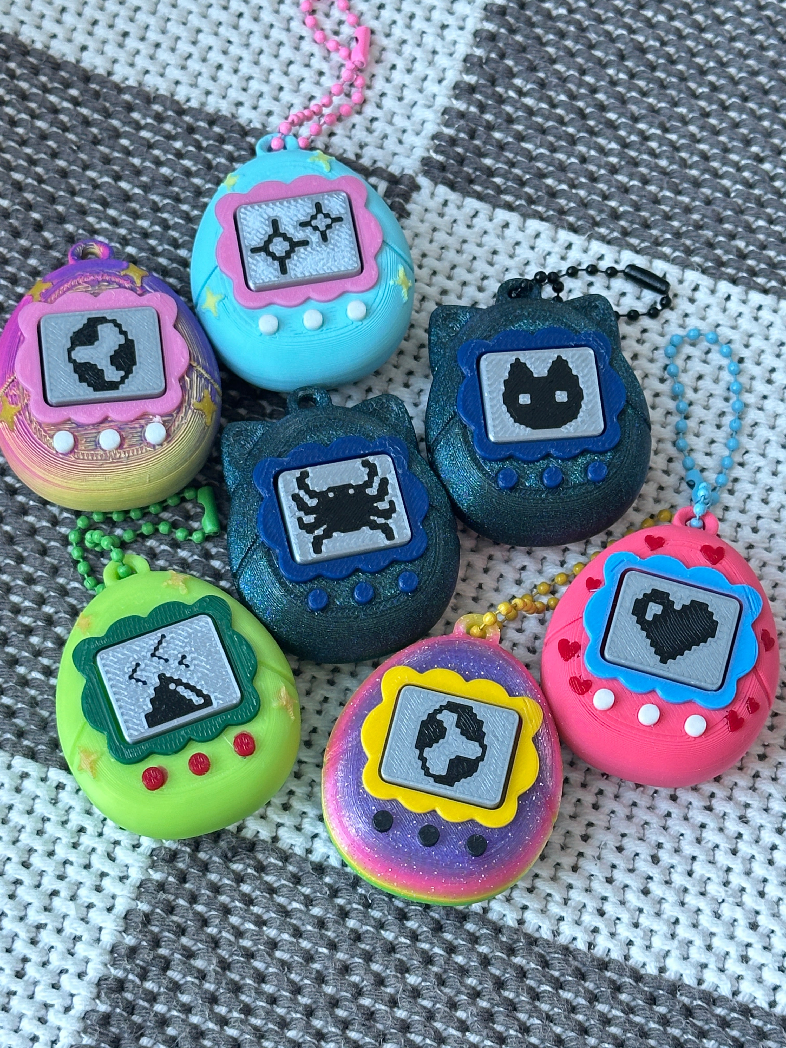 Vpet Clicker Keychain